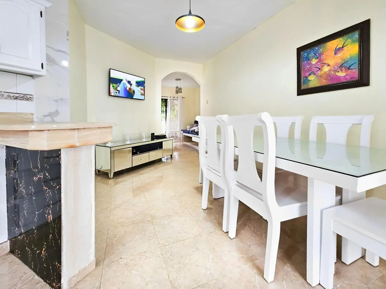 Villa Dmm Con Piscina, Jacuzzi Y Gran Area Verde En Punta Cana Dominican Republic